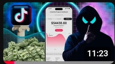 How I Made $54,438 In The TikTok Creativity Program Beta With AI