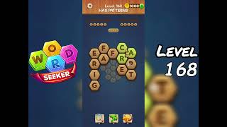 Word Seeker Level 168 Walkthrough