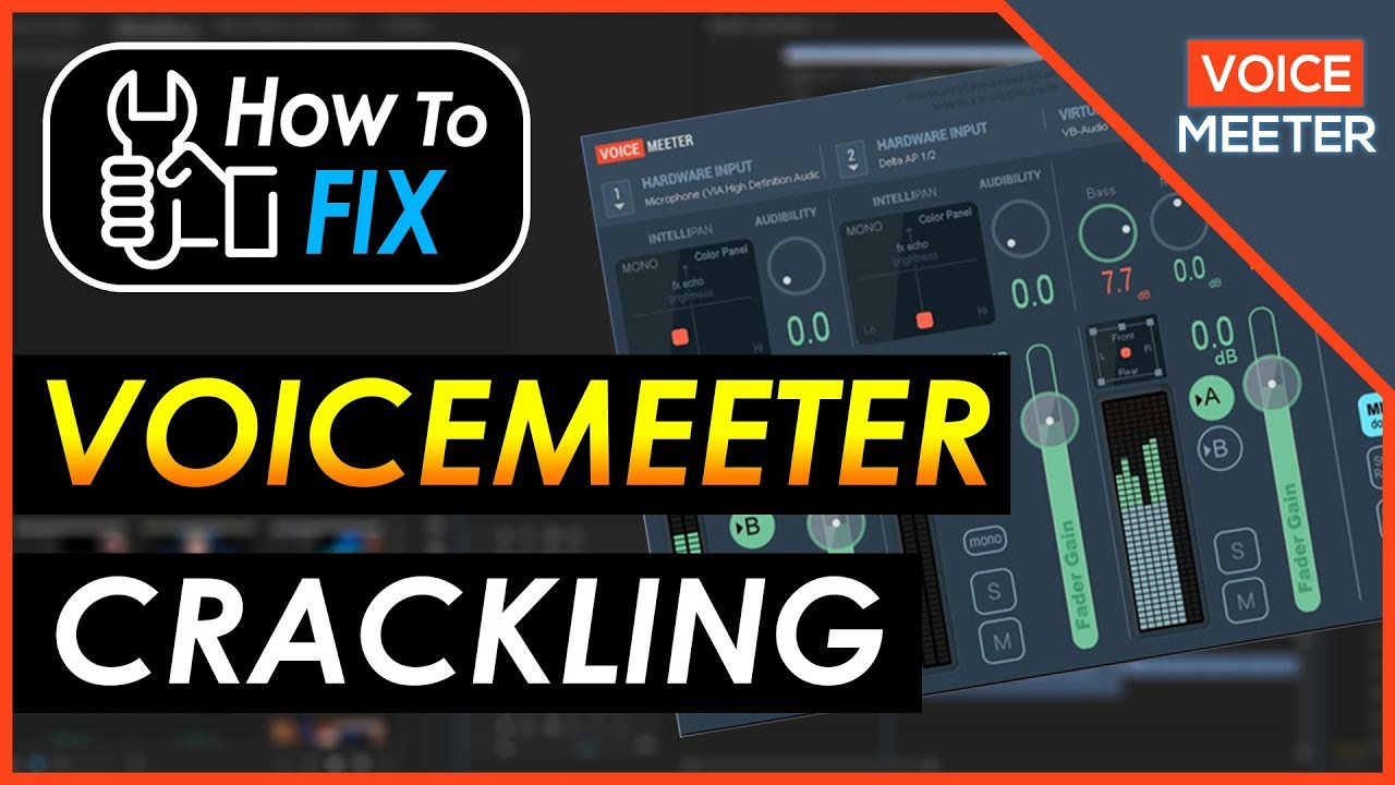 How To Fix Voicemeeter Audio Crackling Issues Youtube