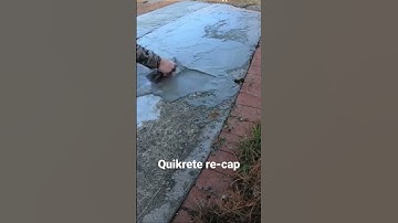 Resurfacing old concrete