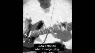 Social distortion-When the angels sing-Guitar cover