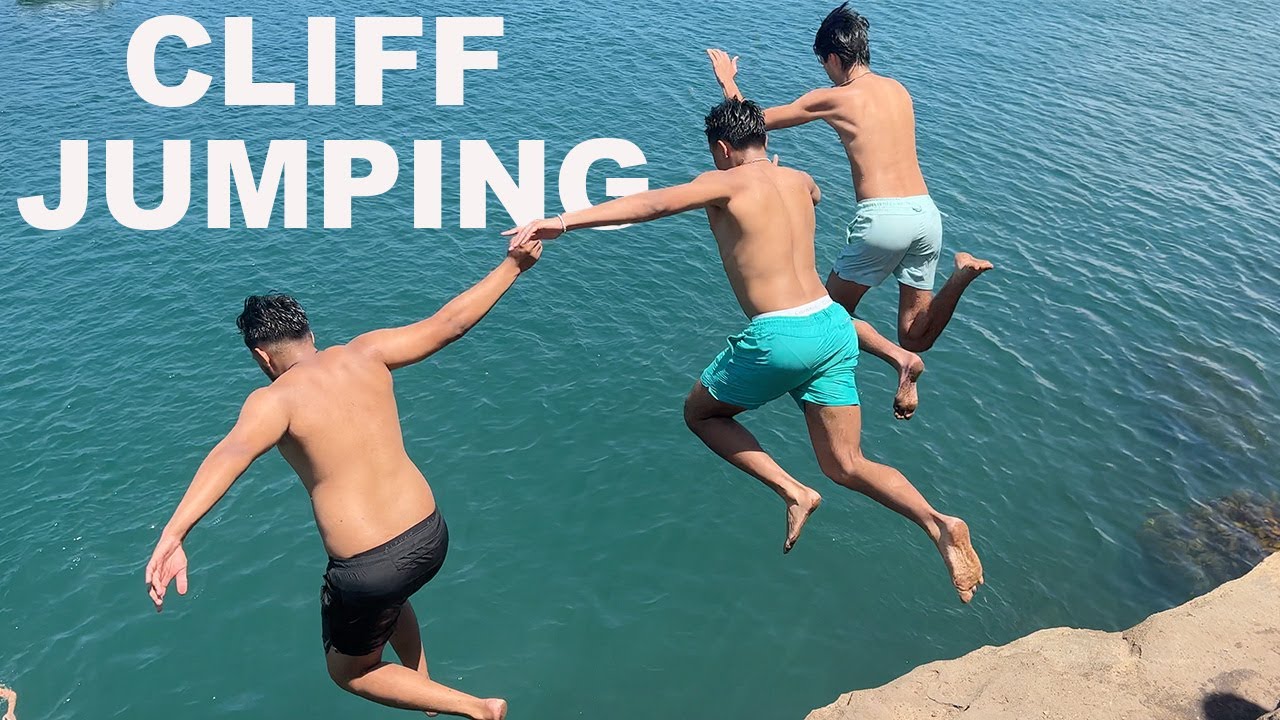 Manly Cliff JUMP CONQUERING OUR FEARS...