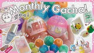 Monthly Gacha! 2024  3月のガチャガチャ【vol.1】売切れ続出CANMAKEガチャがすごいちいかわ、パンどろぼう、コジコジもあるよ〜