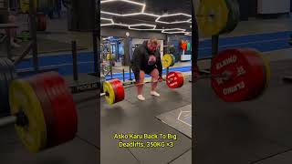THE ONLY MAN WHO CAN DEADLIFT 505KG WITH PROPER TRAINING, ASKO KARU