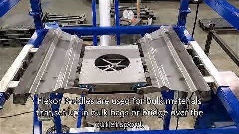 UltiMAX Bulk Bag Unloader 304SS Flexor Paddle Option