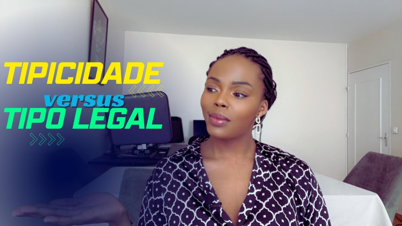 ENTENDA A DIFERENÇA ENTRE TIPICIDADE E TIPO LEGAL EM DIREITO PENAL. 