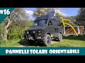 PANNELLI SOLARI ORIENTABILI-Struttura Fai da Te|Compriamo un Daily 4x4 e lo camperizziamo