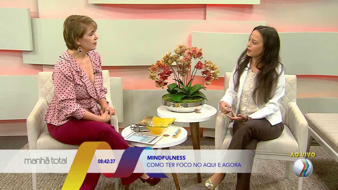 Entrevista sobre Mindfulness para o Programa Manhã Total