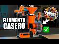 👉♻️ DEJA DE PERDER MATERIAL: Haz FILAMENTO CASERO reciclando impresiones 3d fallidas, purgas y más