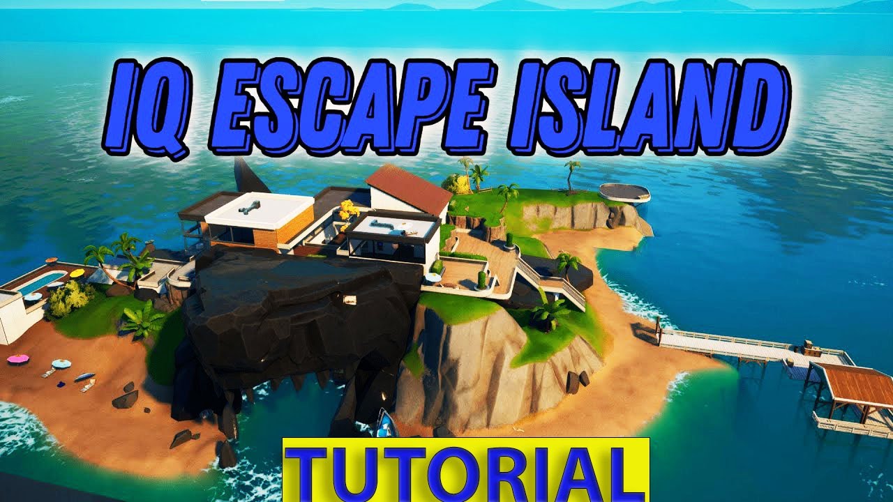 Fortnite - IQ Escape Island 🧠 Fortnite By Aliko_A (All Levels )