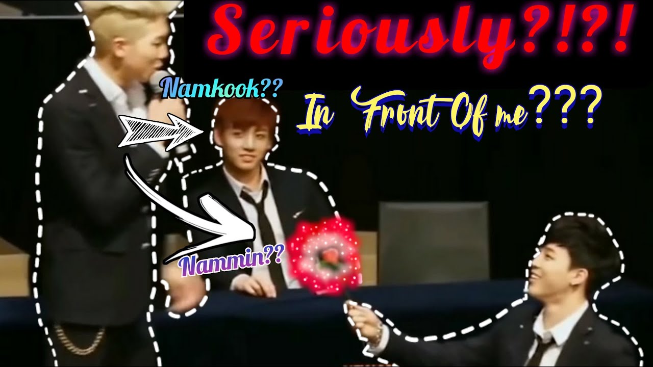 MinNamKook Moments(NamMin?? OR NamKook??) Sweet And Jealousy Moments