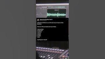 7 Sound Effects You Should Use In Your Videos #shorts #videoediting #videoeditingforbeginners