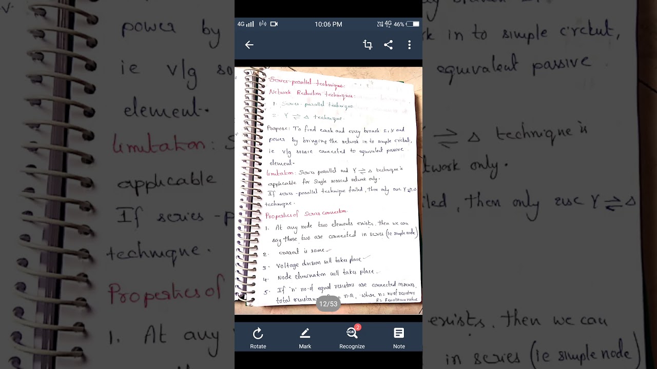 Network reduction techniques