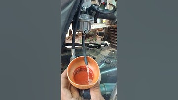 Motorcycle carburettor overflow problem solve#shortvideo #carburator #bike
