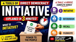 Initiative | Tools of direct democracy