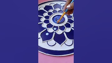 Lippan art for beginners| step by step video available in description |