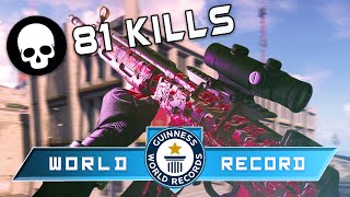 81 KILLS NEW SEASON WORLD RECORD ft. CxRobin, Saxzu, and Tragedi