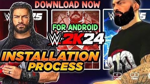 FULL INSTALLATION PROCESS OF WWE 2K24 WII  IN DOLPHIN EMULATOR ANDROID,TUTORIAL IN HINDI #viralvideo