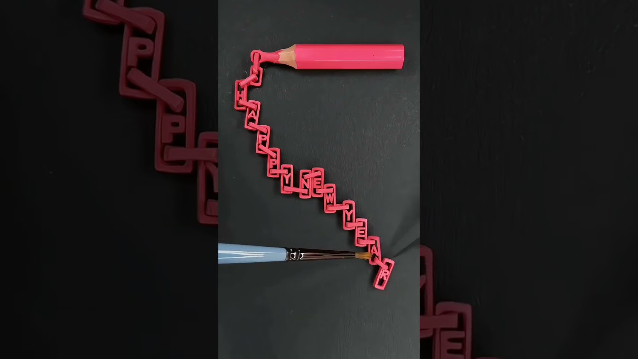 Relaxing ASMR Pencil Carving  | Tiktok symbol 