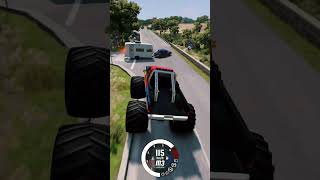 Какая машина проедет опасный перекресток #beamngdrive #shorts #машины