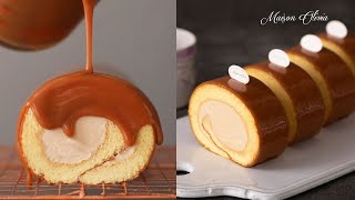 단짠의 정석 “솔티카라멜 롤케이크(Salty Caramel Roll Cake) ”