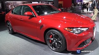 2017 Alfa Romeo Giulia Quadrifoglio - Exterior Walkaround - 2016 LA Auto Show