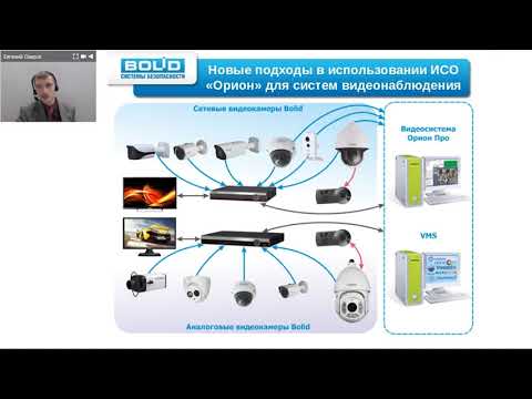 Вебинар: Построение систем видеонаблюдения на примере оборудования "Болид"