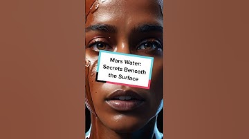 Mars Unveiled: Hidden Water Secrets That Could Mean Life! #science #spacefacts #space