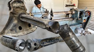 The Mechanic Making the Impossible Possible // A Genius Mechanic Repair Broken Truck Trunnion Shaft
