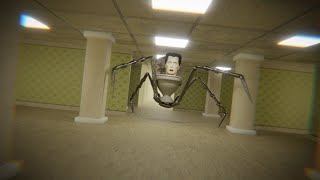 Skibidi in the Backrooms -  Construct 3 First Person 3d horror game   gameplay (link in description)