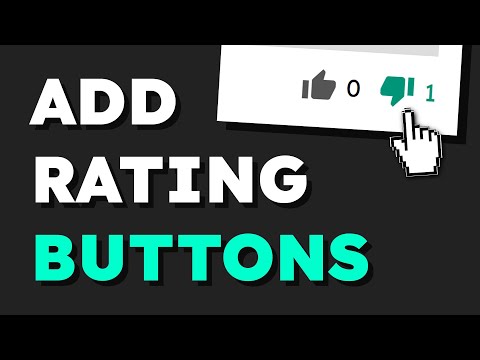 How to Add a Like or Dislike Button to Your Websites using HTML, CSS & JavaScript