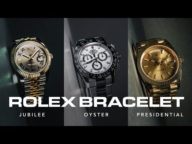 The Many Popular Rolex Bracelets - Watch Repair & Co.