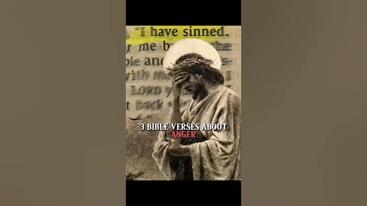3 Bible verses about Anger