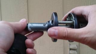 Switching handles on Kwikset Lock