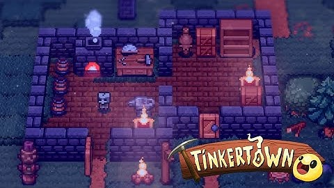 Building A Base To Survive Goblins ~ Tinkertown