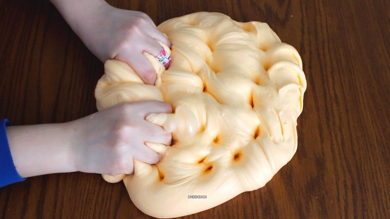 How to Make Cream Cheese Slime! DIY Soft Creamy Slime! Slime Tutorial