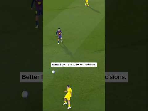 Pedri waits for better information before committing to a solution. @LaLiga #football