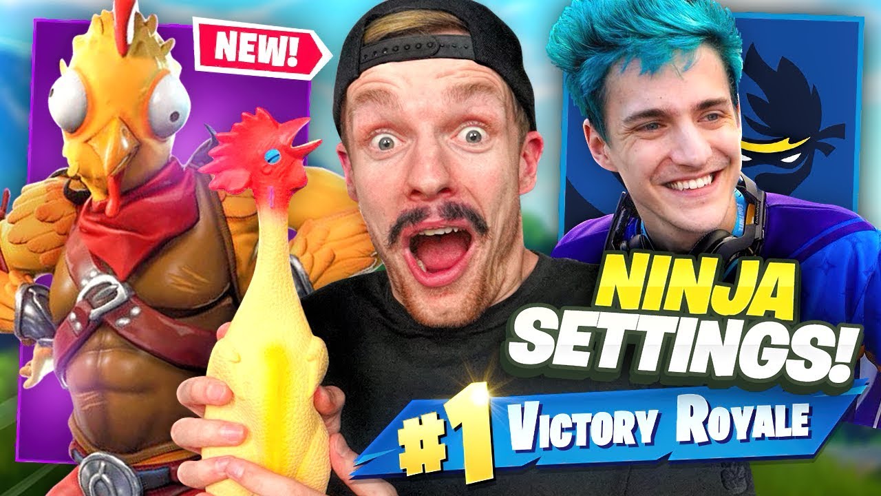 DEZELFDE SETTINGS ALS NINJA EN JE RAADT NOOIT WAT ER GEBEURT!!