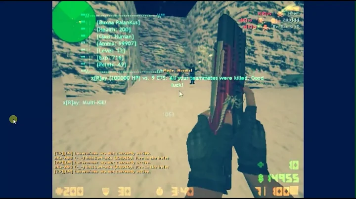 counter strike 1.6 zombie plague[VIP-menu/Admin-menu/Boss Menu]