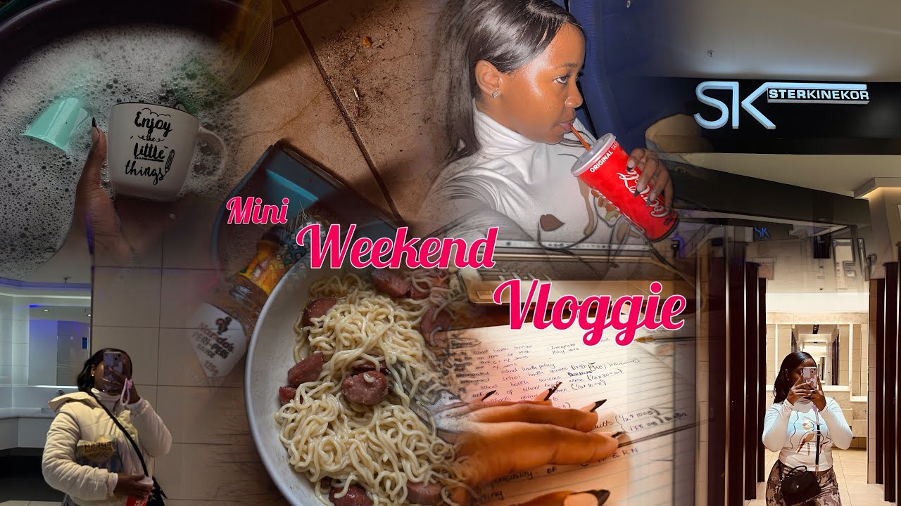 Weekend Vlog 💕| Cleaning, Solo Movie Date & Study With Me🩺❤️