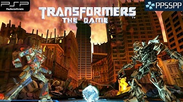 Psp gaming - Transformers The Game Psp