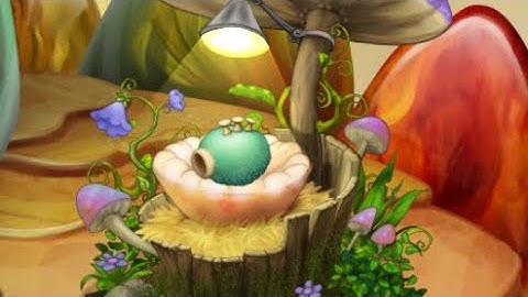 Hatching Floogull on Amber Island / My First Amber #mysingingmonsters