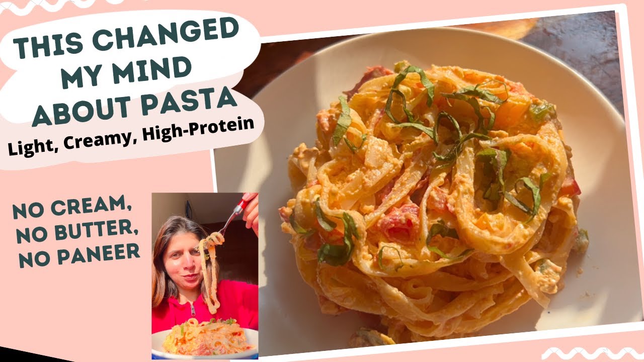 Рецепт высокобелковой пасты для похудения за 15 минут | Быстро и вкусно | Без панира, без сливок ...