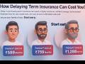 Big Mistake: Waiting to Buy Term Insurance