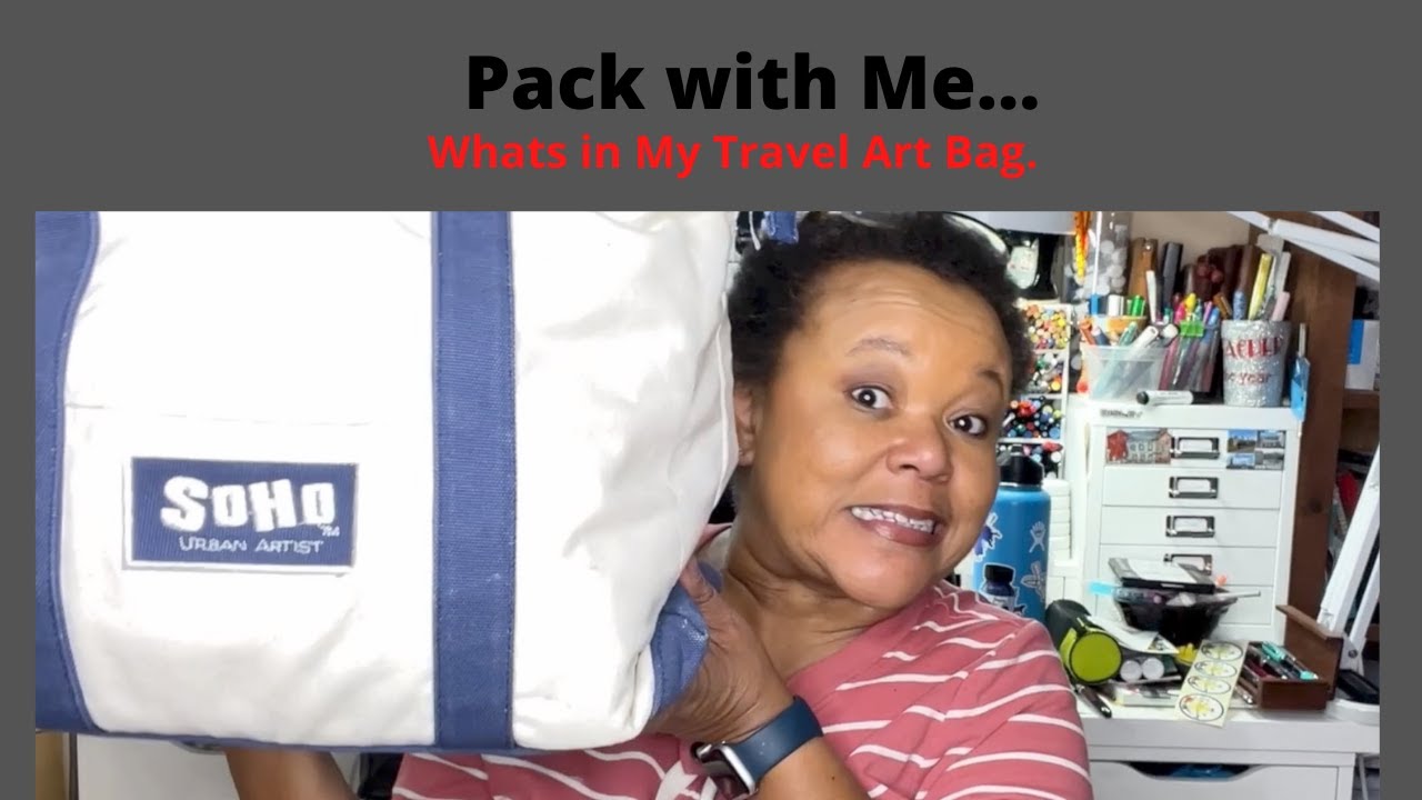 Pack with Me....Whats in my Travel Art Bag for FLORIDA.