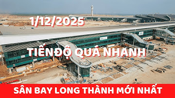 Toàn cảnh đại công trường sân bay quốc tế Long Thành mới nhất ngày 1/12/2025 xây dựng quá nhanh