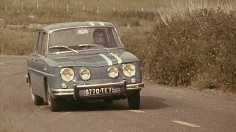 1968 Renault 8 Gordini on race [Archive]