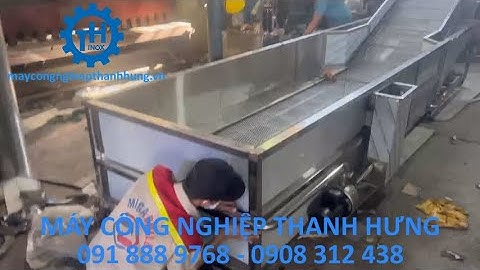 MÁY RỬA CÔNG NGHIỆP ĐA NĂNG: RỬA TRÁI CÂY, RAU CỦ, THỰC PHẨM. GIA CÔNG SẢN XUẤT MÁY RỬA CÔNG NGHIỆP