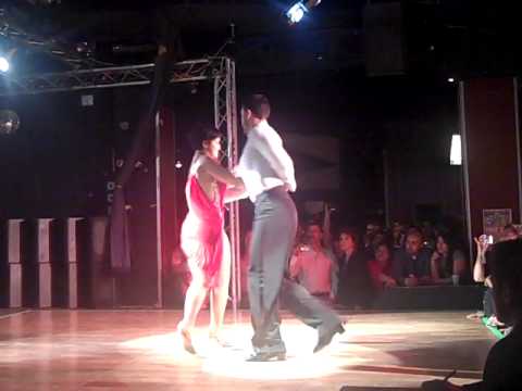 Del Dominguez & Laura Flores/Latin Street Salsa Open Dance Contest 2011 2nd Round