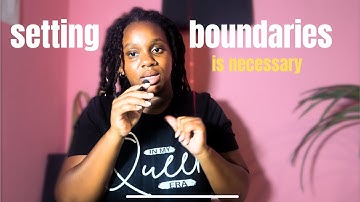 This video is your reminder that boundaries are not selfish.